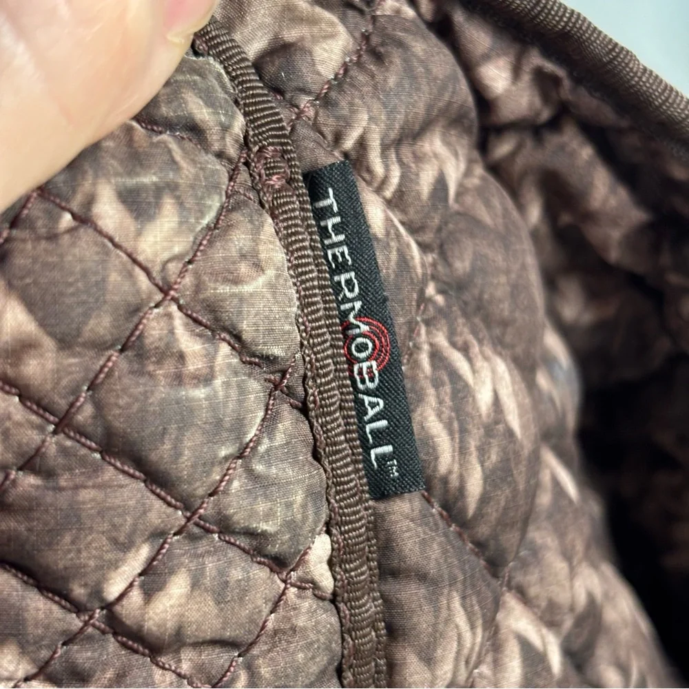 The North Face Brown Patterned Quilted Boots Size‎ 8